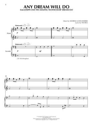 Andrew Lloyd Webber Favorites for Piano Duet - Piano Duet (1 Piano, 4 Hands)