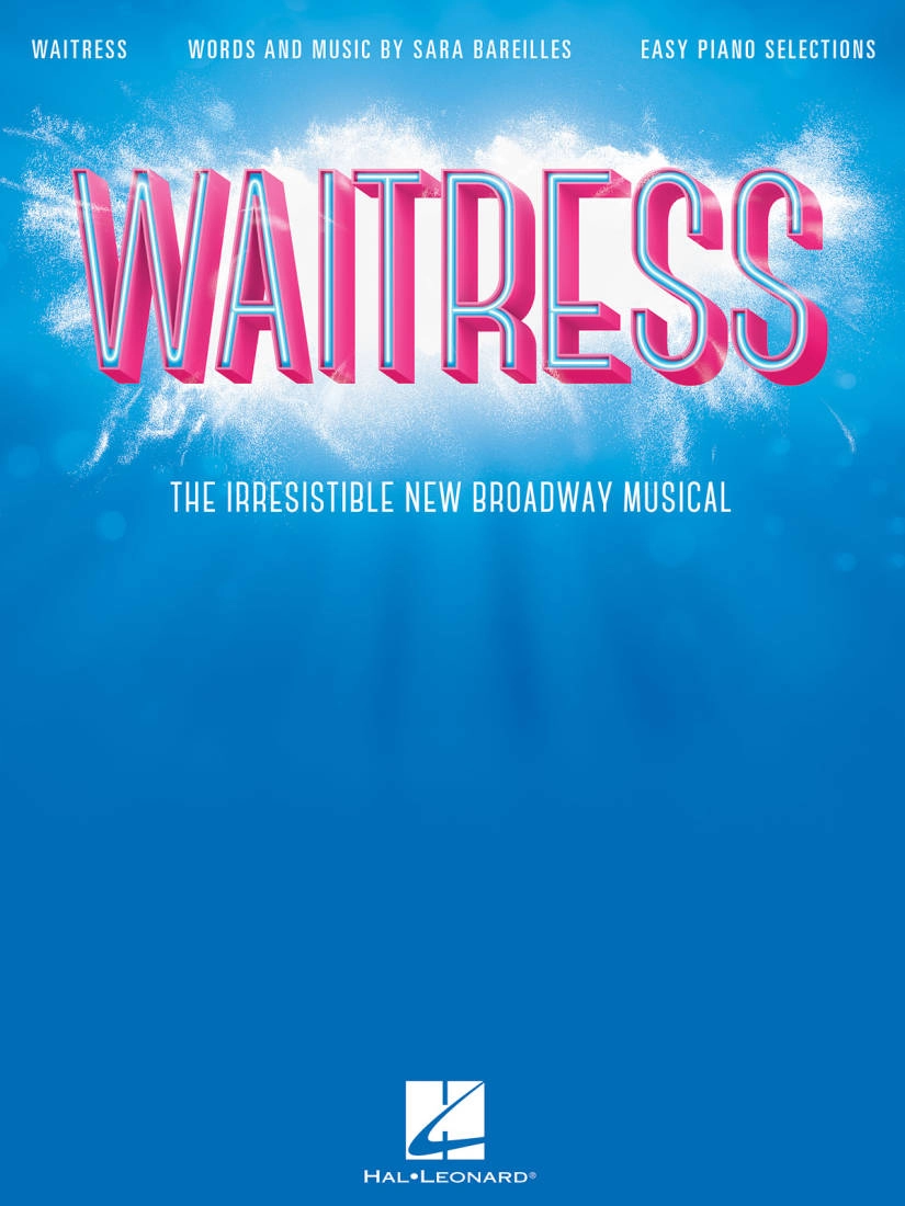 Waitress: Easy Piano Selections - Bareilles - Book