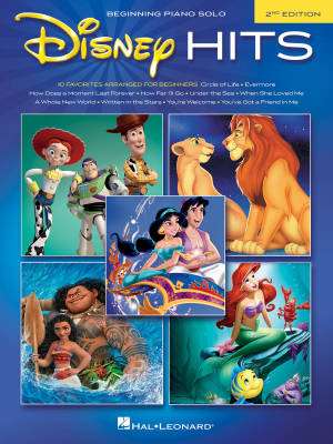 Disney Hits (2nd Edition) - Beginning Piano - Book