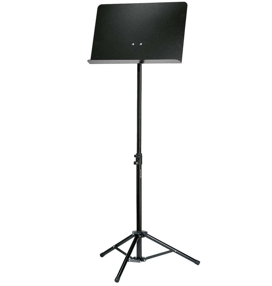11888 Orchestral Aluminum Music Stand - Black