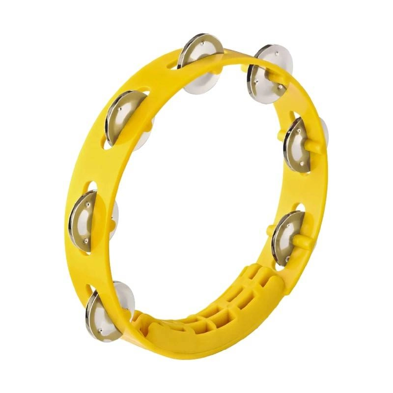 NINO 8\'\' ABS Tambourine - Yellow