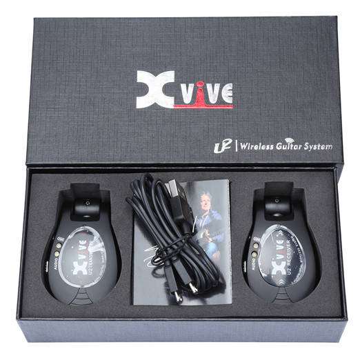 Xvive Audio U2 Guitar Wireless System - Black | Long & McQuade