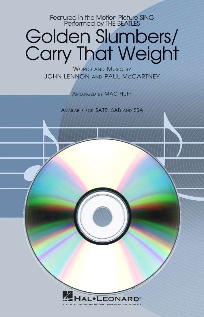 Golden Slumbers/Carry That Weight - Lennon/McCartney/Huff - ShowTrax CD