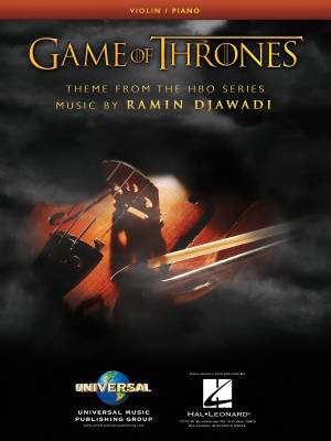 Hal Leonard - Game of Thrones: Theme from the HBO Series - Djawadi - Violin/Piano