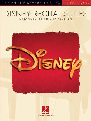 Hal Leonard - Disney Recital Suites - Menken/Ashman/Keveren - Piano - Book