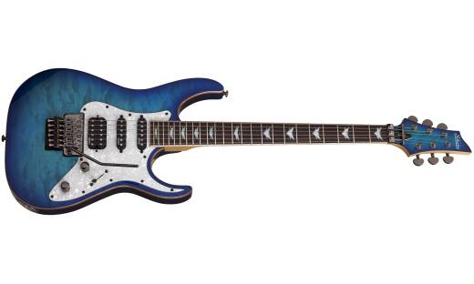 Schecter Banshee-6 FR Extreme - Ocean Blue Burst