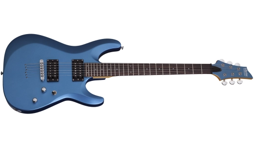 Schecter - C-6 Deluxe Electric Guitar - Satin Metallic Light Blue