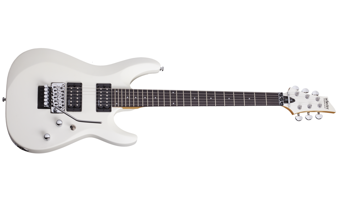 C-6 FR Deluxe Electric Guitar- Satin White