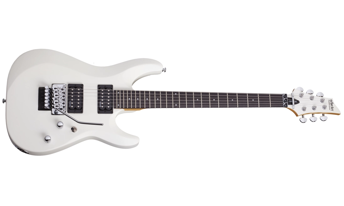 C-6 FR Deluxe Electric Guitar- Satin White