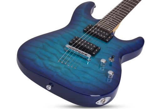 C-6 Plus Electric Guitar - Ocean Blue Burst