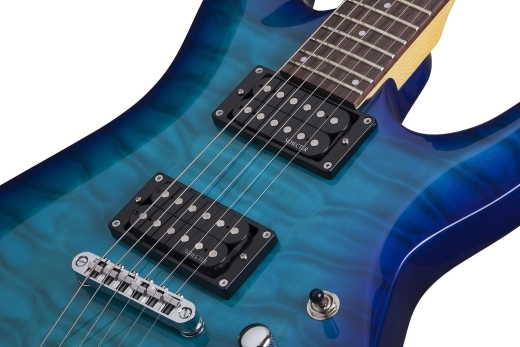 C-6 Plus Electric Guitar - Ocean Blue Burst