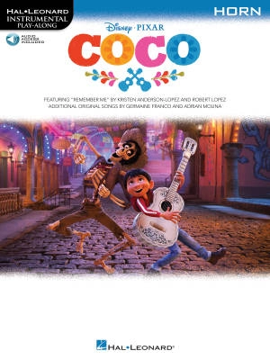 Hal Leonard - Coco - Horn - Book/Audio Online