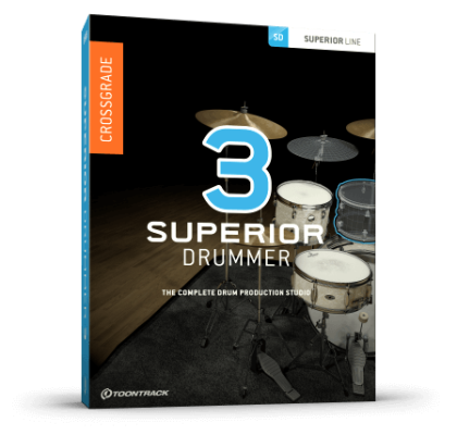 Toontrack - Superior Drummer 3.0 Crossgrade - Download