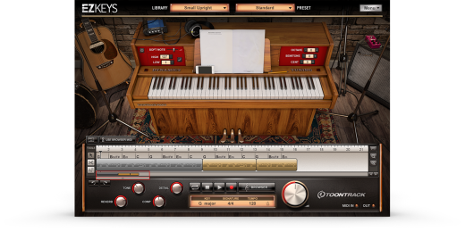 EZkeys Small Upright Piano - Download