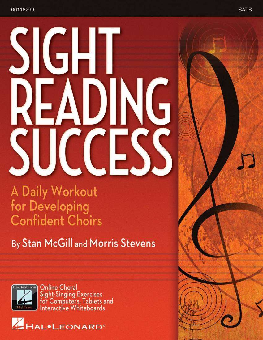 Sight Reading Success: A Daily Workout for Developing Confident Choirs - McGill/Stevens - SATB Voices - Book/Media Online