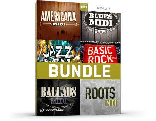 Essential Drums MIDI 6 Pack - Download