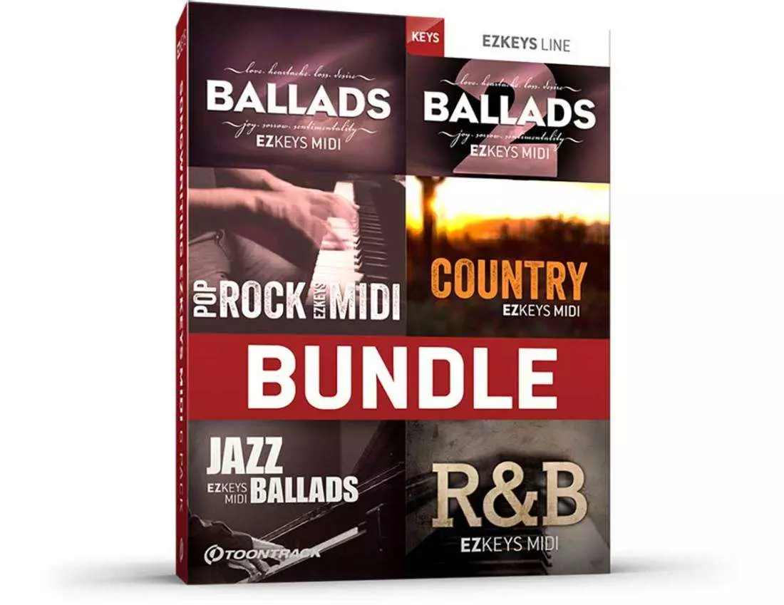 Songwriting EZkeys MIDI 6 Pack - Download