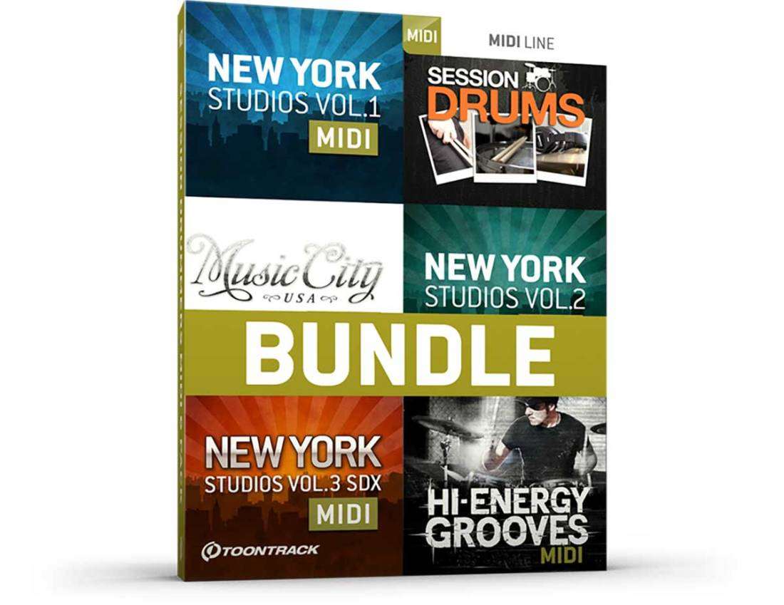 Session Drummers MIDI 6 Pack - Download