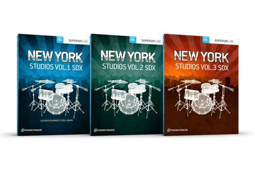 Toontrack - New York Studios SDX Bundle - Download