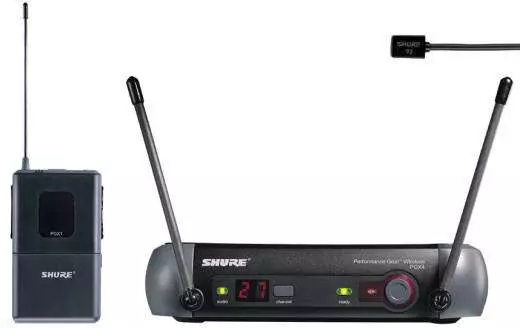 PGX Series Bodypack  with Omni Lavalier