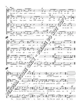 Un Flambeau! Jeannette, Isabelle - Blemont/Saboly/Christian - SATB