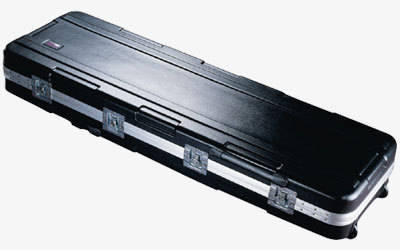 88 Key - Hard-Shell Keyboard Case with Wheels