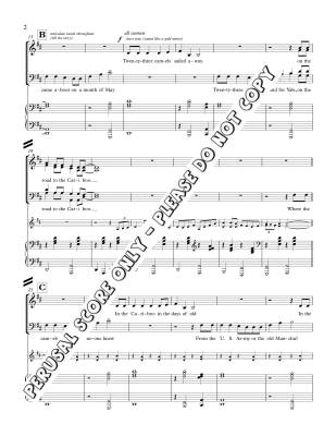 Twenty-three Camels - Coughlan/Nickel - SATB