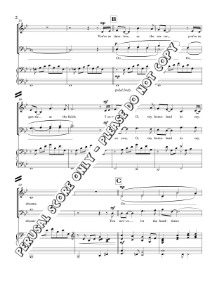 Home I\'ll Be - MacNeil/Nickel - SATB