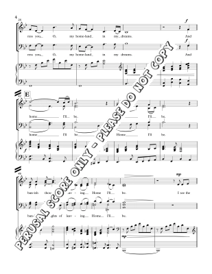 Home I\'ll Be - MacNeil/Nickel - SATB