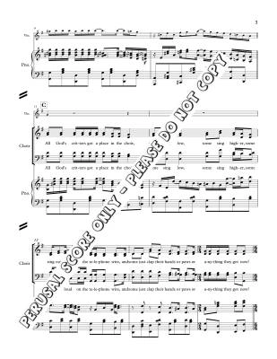 A Place in the Choir - Staines/Phare-Bergh - SATB