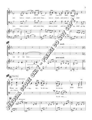 Turn Around - Belafonte/Nickel - SATB