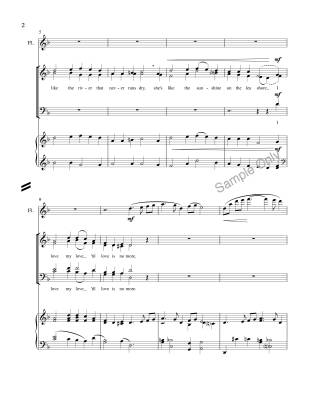 She\'s Like the Swallow - Traditional/Bell - SATB
