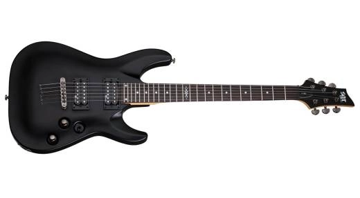 Schecter - C-1 SGR Electric Guitar - Midnight Satin Black