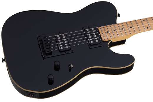 Retro Series PT Electric Guitar - Gloss Black