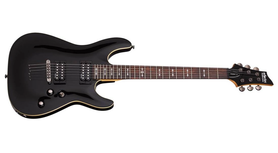 Omen-6 Electric Guitar - Gloss Black