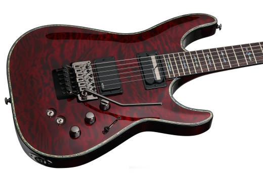 Hellraiser C-1 FR-S Electric Guitar - Black Cherry