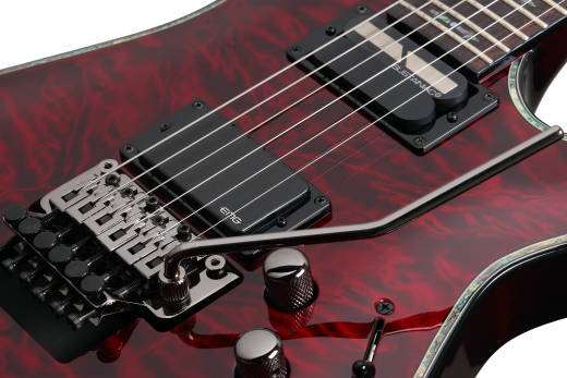 Hellraiser C-1 FR-S Electric Guitar - Black Cherry