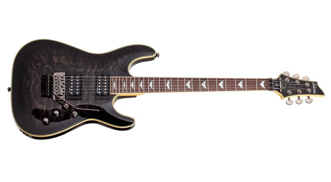 Omen Extreme-FR Electric Guitar - See-Thru Black