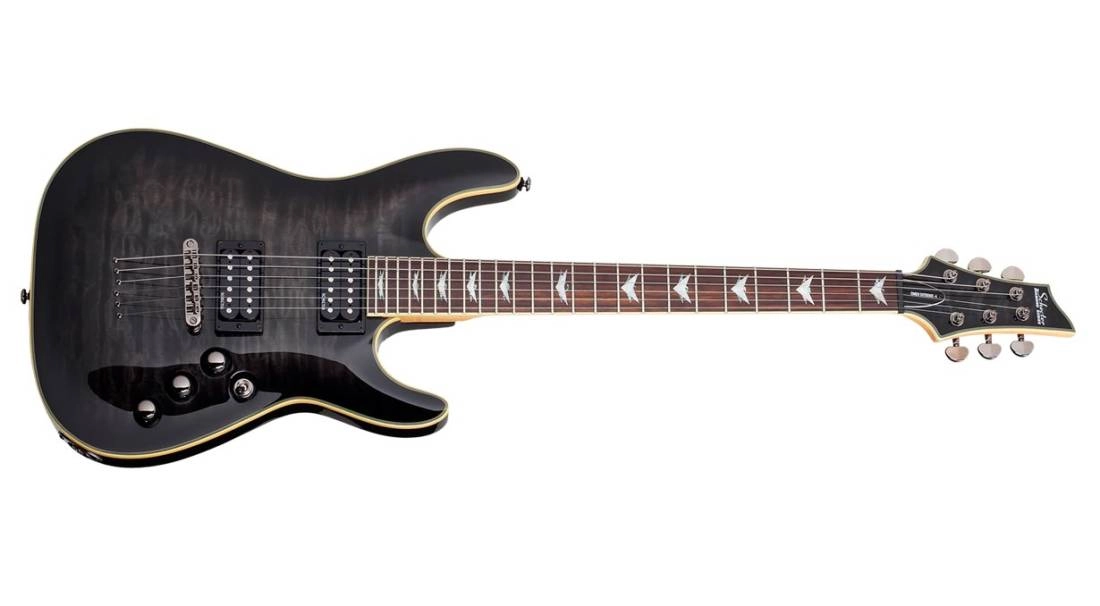 Omen Extreme-6 Electric Guitar - See-Thru Black