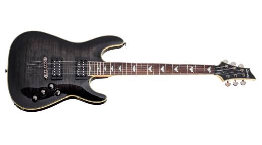 Schecter - Omen Extreme-6 Electric Guitar - See-Thru Black