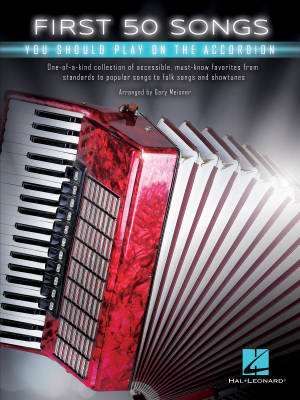 First 50 Songs You Should Play on the Accordion - Meisner - Book