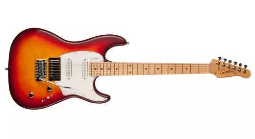 Session SG - Cherry Burst w/ Maple Fingerboard