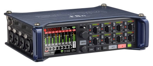 F8n 16/24-bit 10-in/4-out Multi-Track Field Recorder