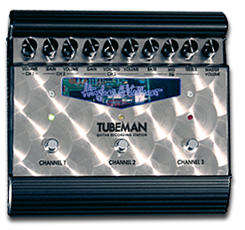 Tube Man 3-Channel Guitar Recording Station w/Redbox