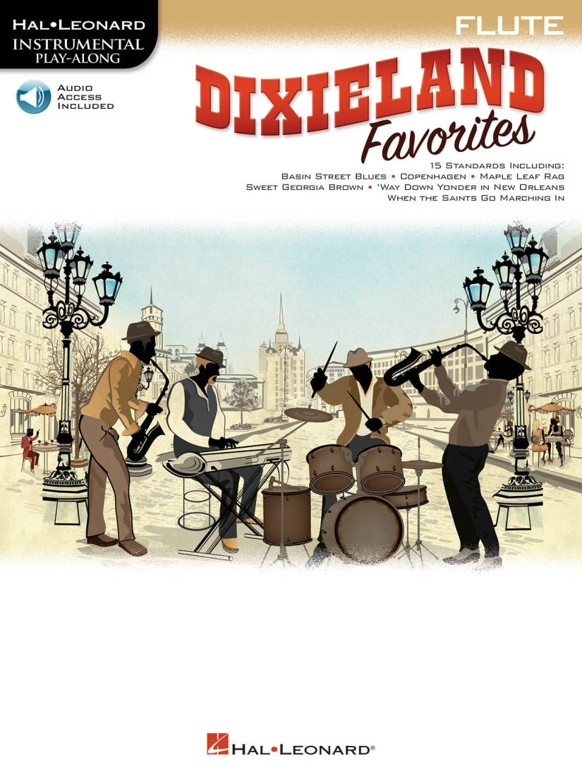 Dixieland Favorites - Flute - Book/Audio Online