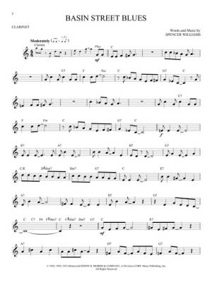 Dixieland Favorites - Clarinet - Book/Audio Online
