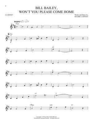Dixieland Favorites - Clarinet - Book/Audio Online