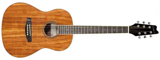 Parlor Size Acoustic Guitar - Koa