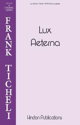 Lux Aeterna - Ticheli - SATB