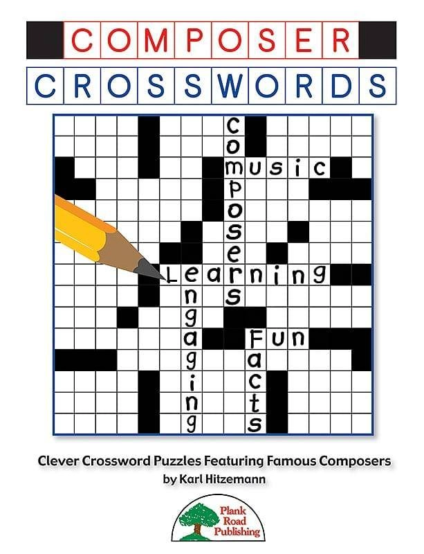 Composer Crosswords - Hitzemann - Book (Reproducible)